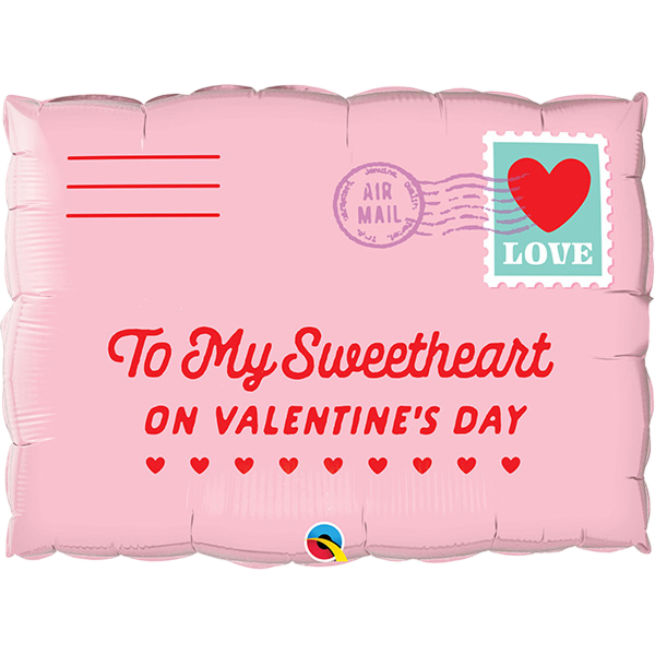 Supershape Letter Addressed To My Sweetheart